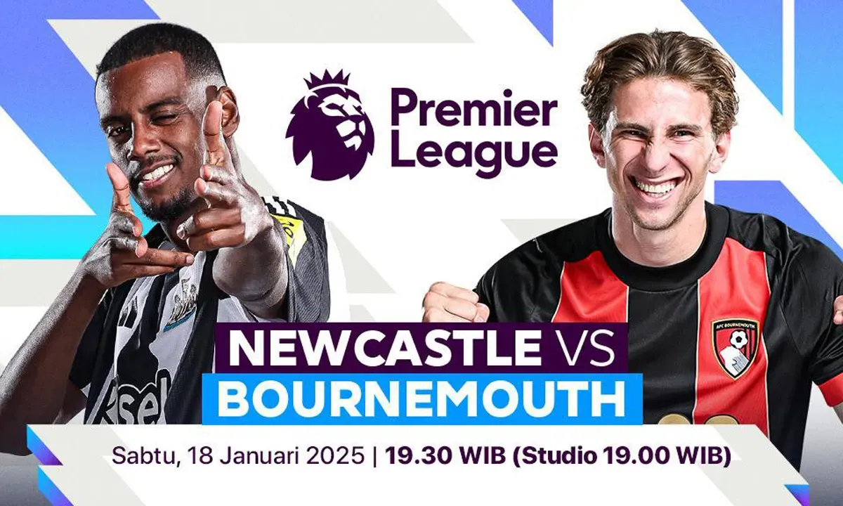 Link live streaming Newcastle United vs Bournemouth. (Sumber: Vidio)