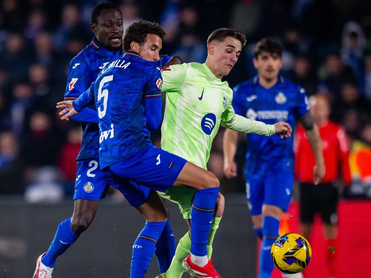 Hanya sanggup kembali hasil imbang lawan Getafe, Barcelona makin jauh dari puncak Klasemen Liga Spanyol. (Sumber: X/ Barcelona)