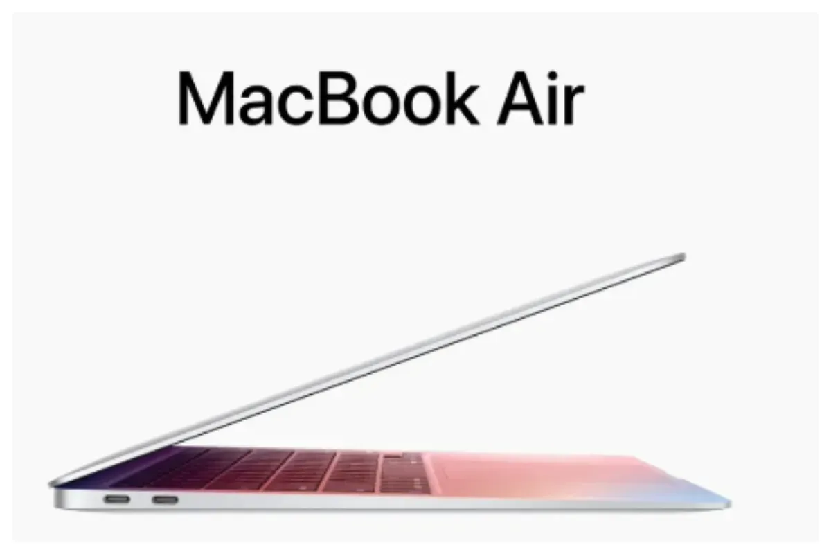 MacBook Air M1 punya desain tipis dan ringan (Sumber: Apple)