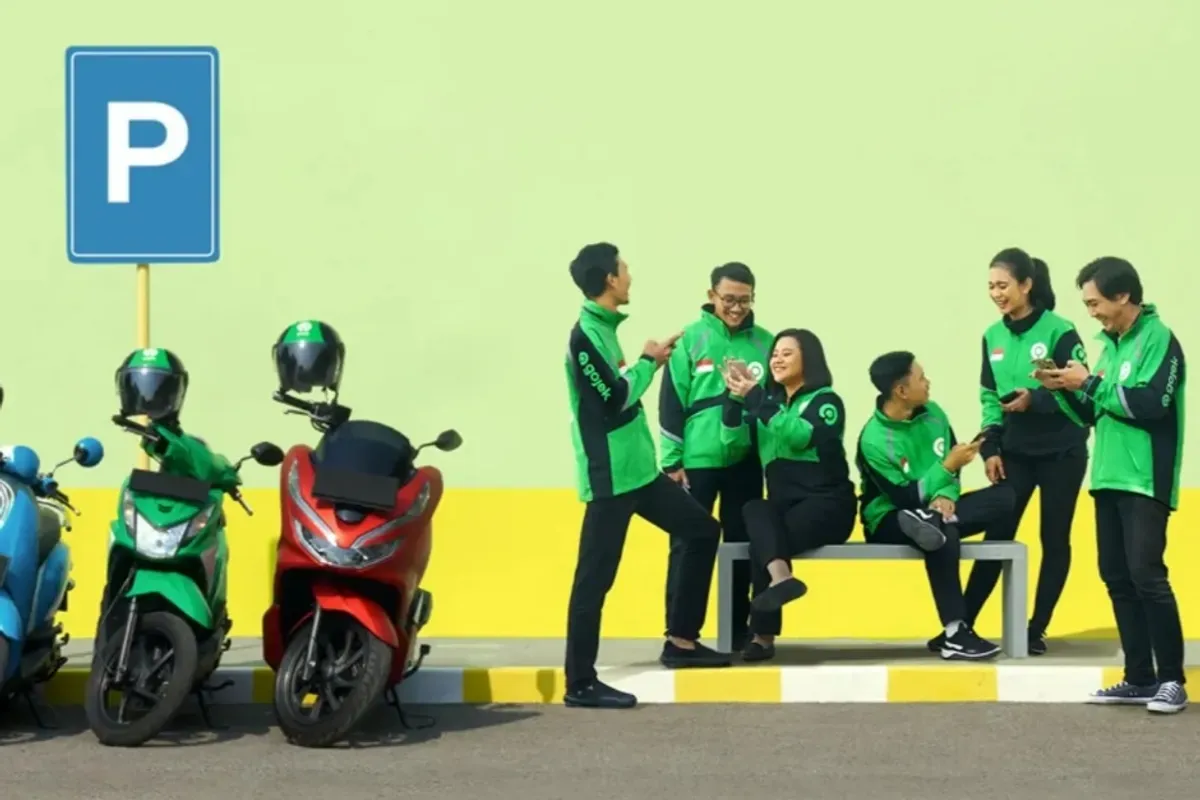 Ilustrasi. pengemudi ojek online (ojol) dan kurir akan mendapatkan THR atau BHR. (Sumber: Istimewa)