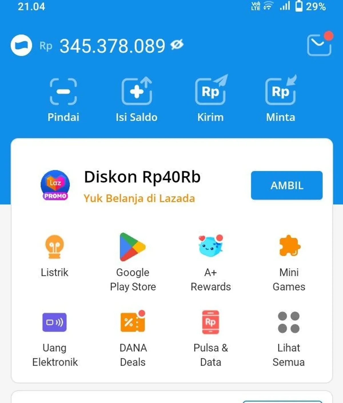 Berikut cara mendapatkan saldo DANA gratis Rp350.00.000 dengan mudah melalui aplikasi penghasil uang terlegit 2025 masuk ke dompet elektronik. Cek di sini! (Sumber: Pinterest)