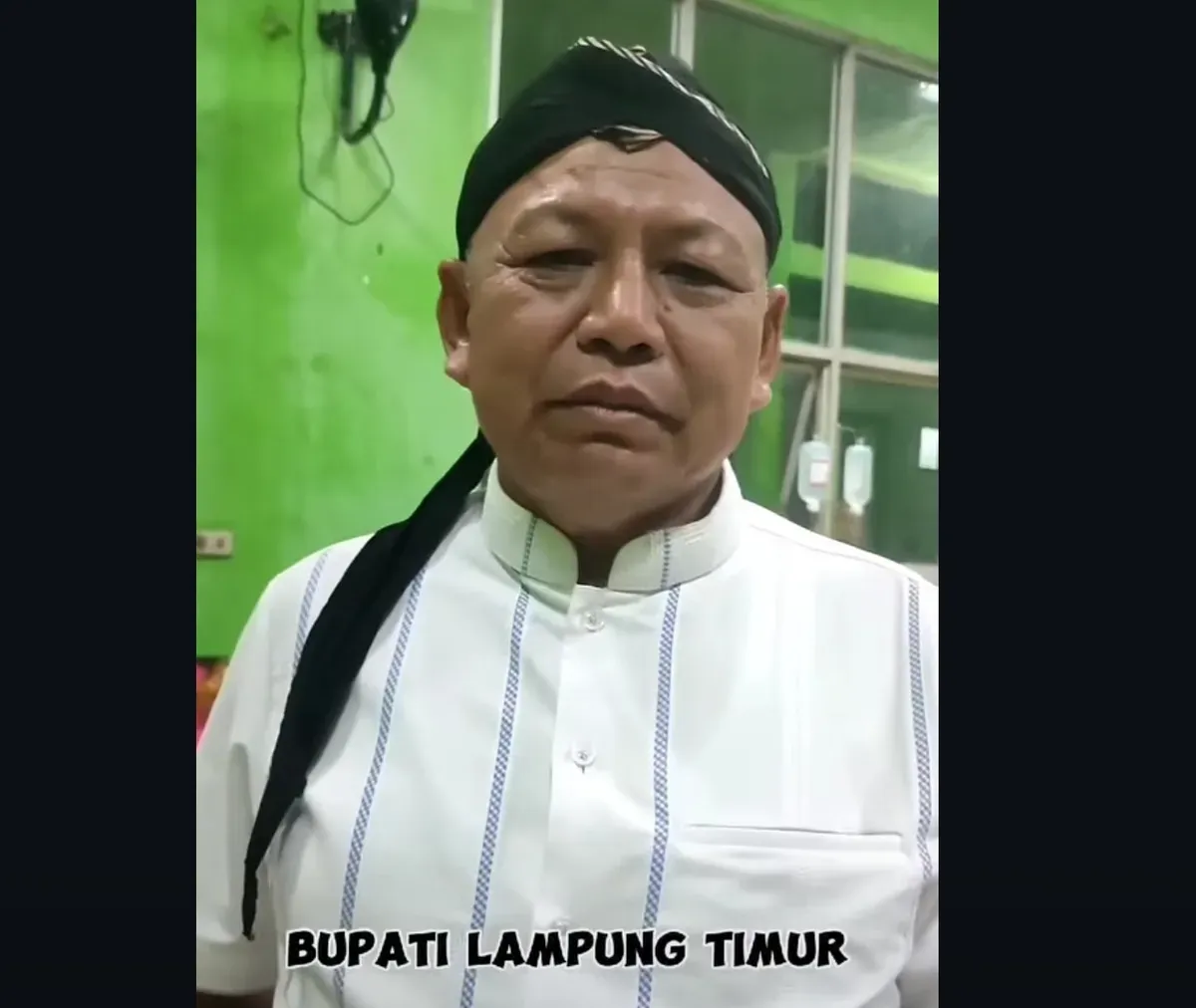 Bupati Lampung Timur M Dawam Rahardjo diperiksa Kejati Lampung terkait korupsi pembangunan gerbang rumah jabatan senilai Rp6,9 miliar. (Sumber: Instagram Dawam Rahardjo)