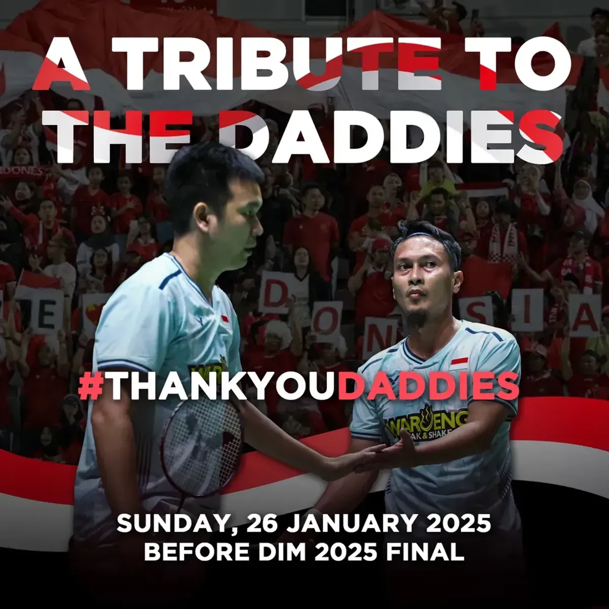 Pasangan Ganda Putra Mohammad Ahsan/Hendra Setiawan alias the Daddies (Sumber: IG: @badminton.ina)