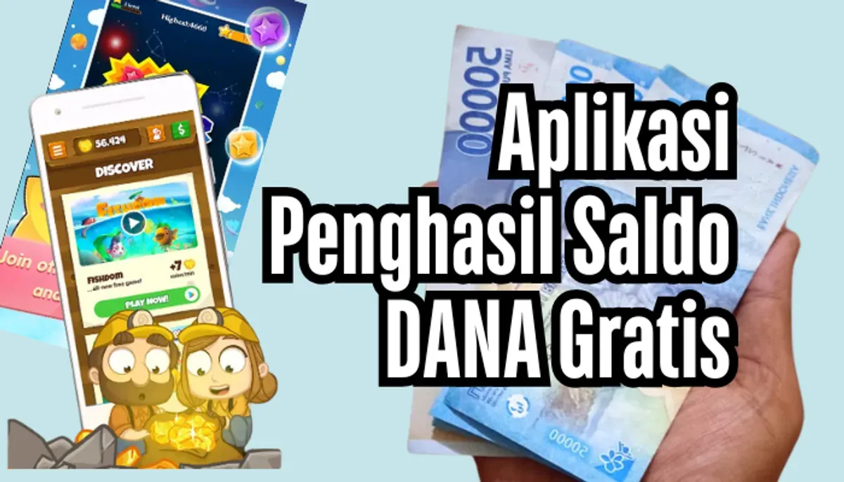 Raup saldo DANA gratis hingga Rp100.000 dari game Market Glory. (Sumber: Poskota/Dadan Triatna)