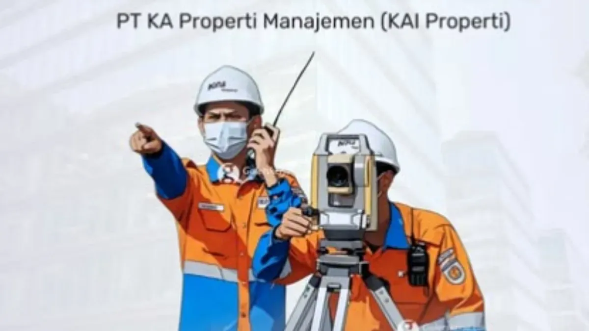 Informasi lowongan kerja PT KAI Properti 2025. (Sumber: Instagram)