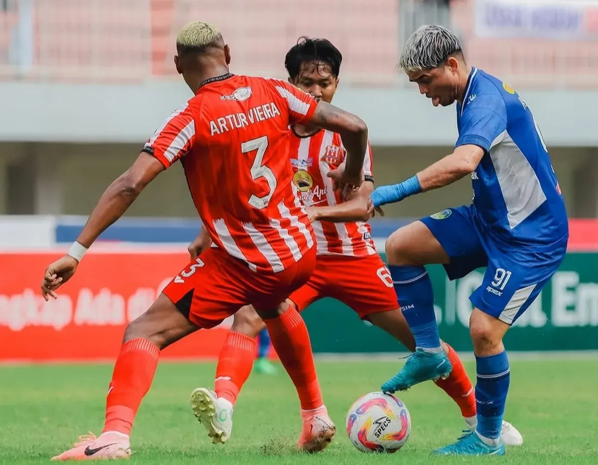 Hasil pertandingan PSIM Yogyakarta vs Deltras FC, di babak 8 besar Liga 2 2024-25. (Foto: Instagram/@psimjogja_official)