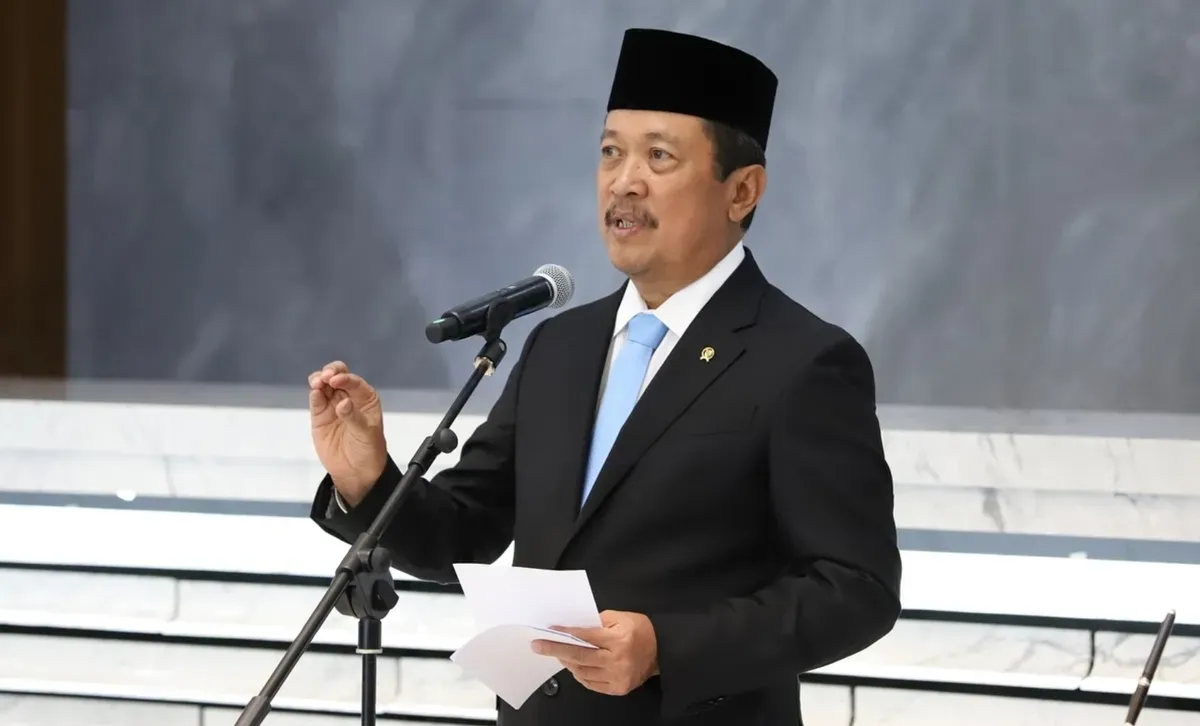 Menteri kelautan dan perikanan, Sakti Wahyu Trenggono (Sumber: Instagram @swtrenggono)