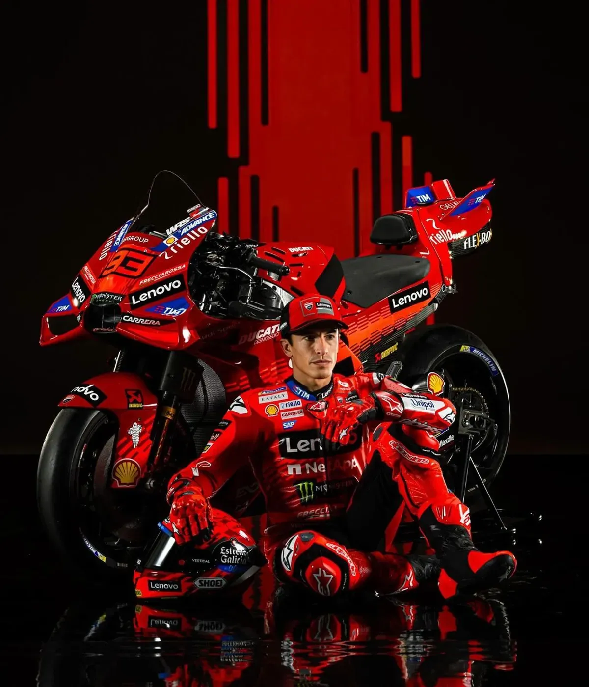 Marc Marquez bergabung dengan Ducati di MotoGP 2025. (Sumber: Instagram)