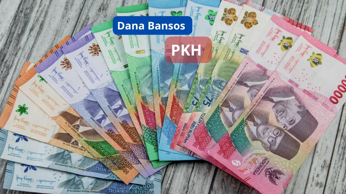 Dana bansos PKH tahap 1 2025 yang sesuai ketetapan Kemensos. (Canva)