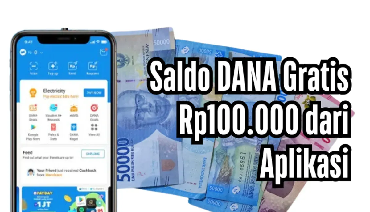 Manfaatkan waktu luang dengan mendapatkan saldo DANA Gratis dari aplikasi. (Sumber: Poskota/Dadan Triatna)