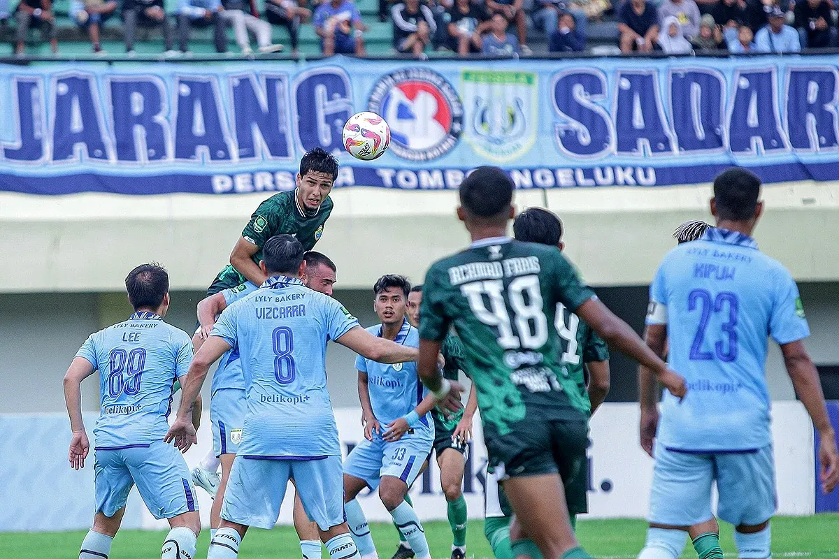 Persela Lamongan vs PSKC Cimahi. (Sumber: Instagram @pskc_cimahi)