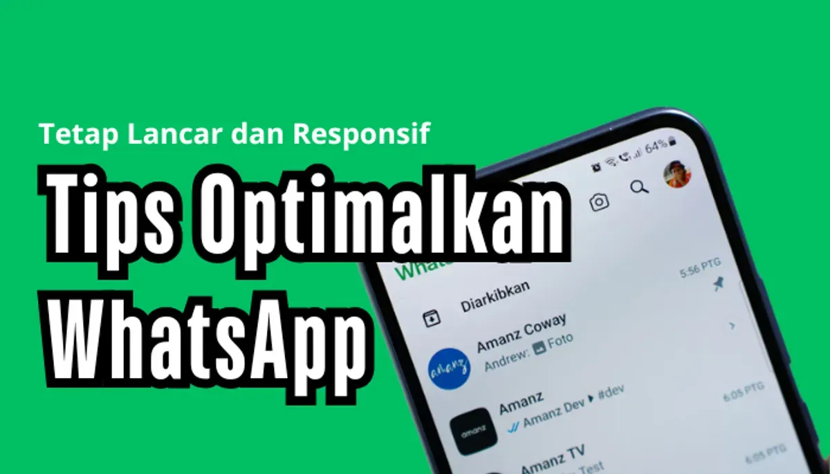 Biasanya WhatsApp bisa menjadi lambat atau bahkan crash, jika tidak dirawat dengan baik. (Sumber: unsplash./Amanz/edited Dadan)