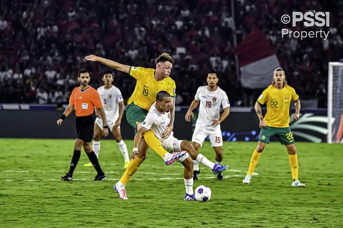 Harry Souttar dan Ragnar Oratmangoen dipastikan absen di laga Australia vs Timnas Indonesia pada matchday 7 kualifikasi Piala Dunia 2026 Zona Asia. (Sumber: pssi.org)