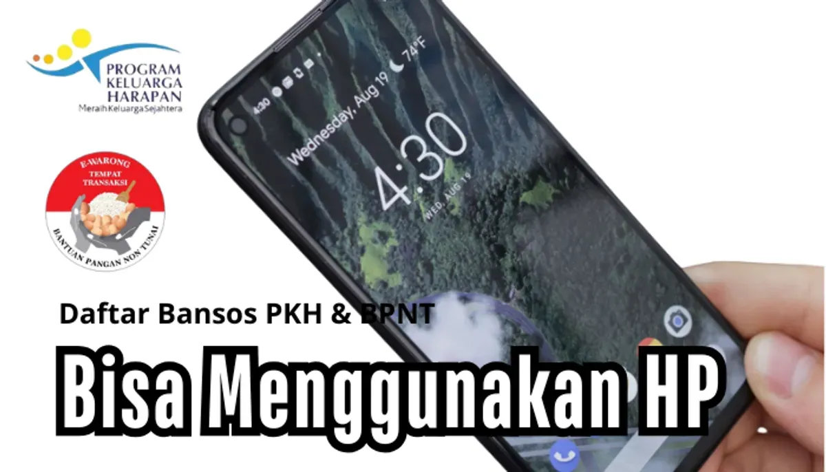 Manfaatkan HP untuk melakukan pendaftaran calon KPM Bansos PKH atau BPNT 2025. (Sumber: Unsplash/Daniel Romero/Edited Dadan)