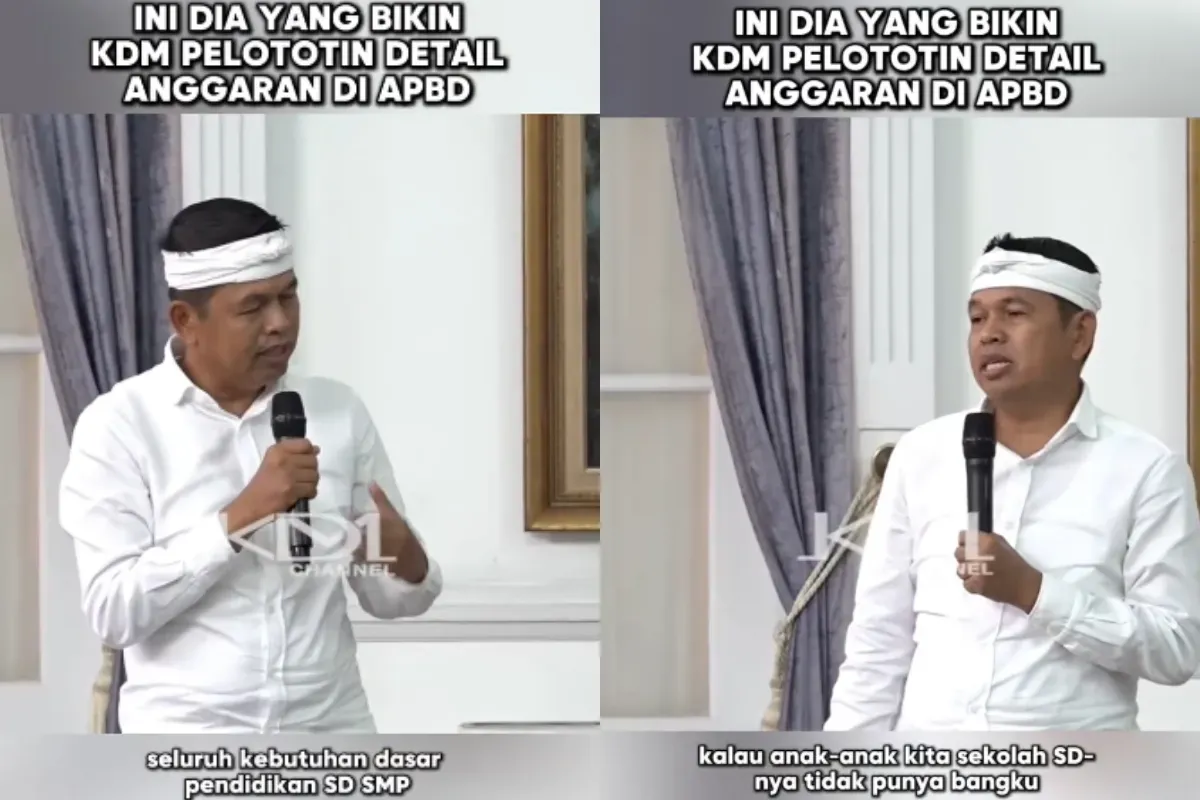 Dedi Mulyadi mengatakan agar anggaran belanja rumah tangga untuk dirinya akan dipangkas. (Sumber: Instagram/@dedimulyadi71)