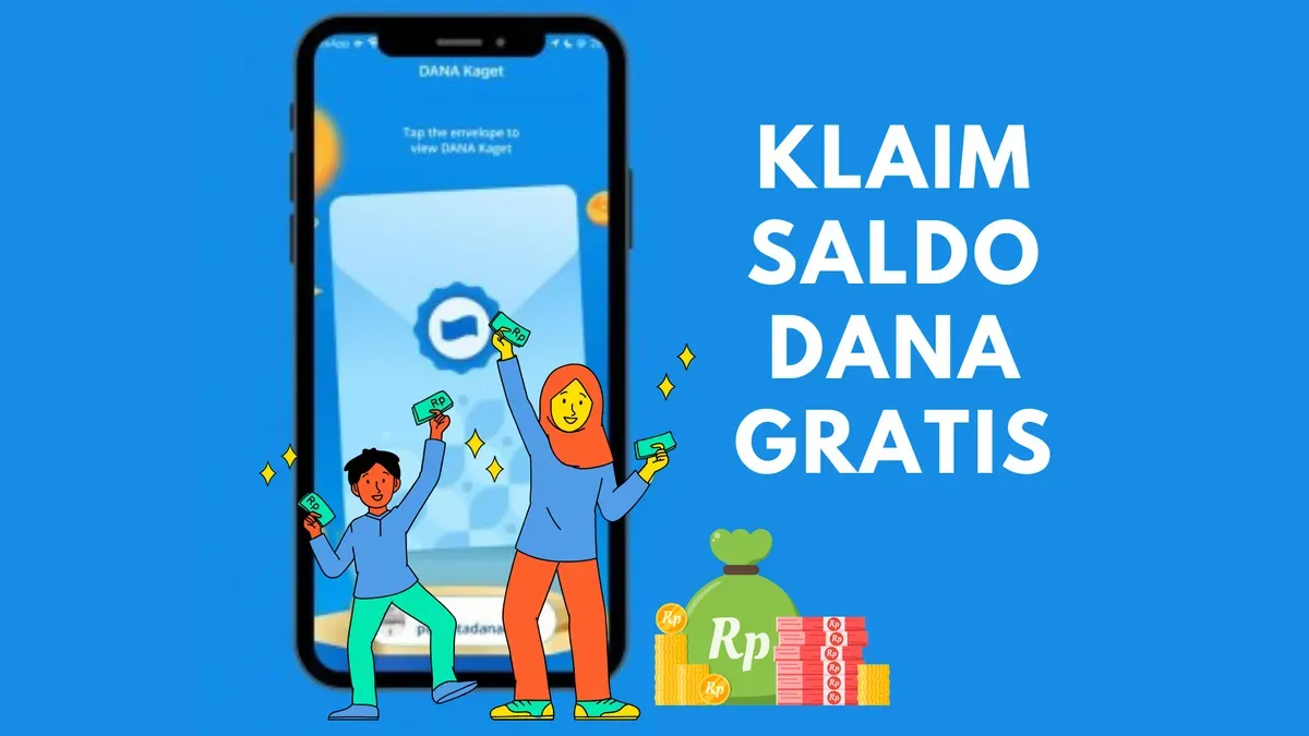 Ambil saldo DANA gratis cukup klik link DANA Kaget. (Sumber: Poskota/Huriyyatul Wardah)