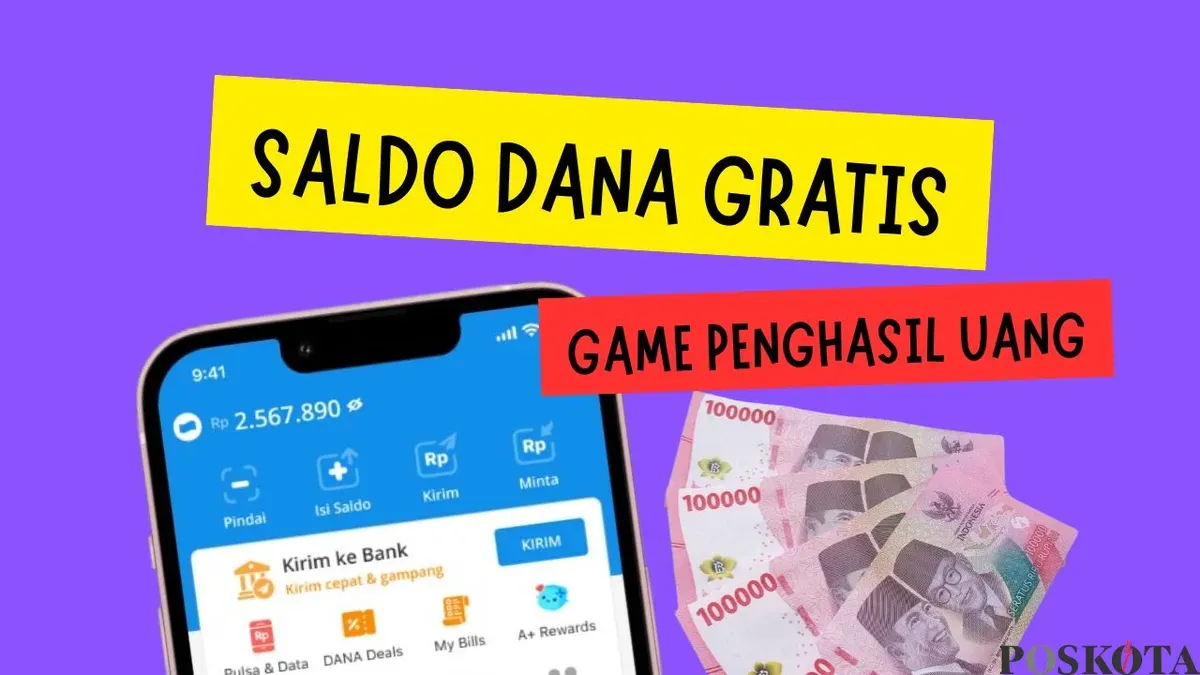 Main game sambil dapat saldo DANA gratis? Bisa coba game penghasil uang 2025 dan kumpulkan saldo tanpa perlu undang teman. (Sumber: Poskota/Neni Nuraeni/DANA)