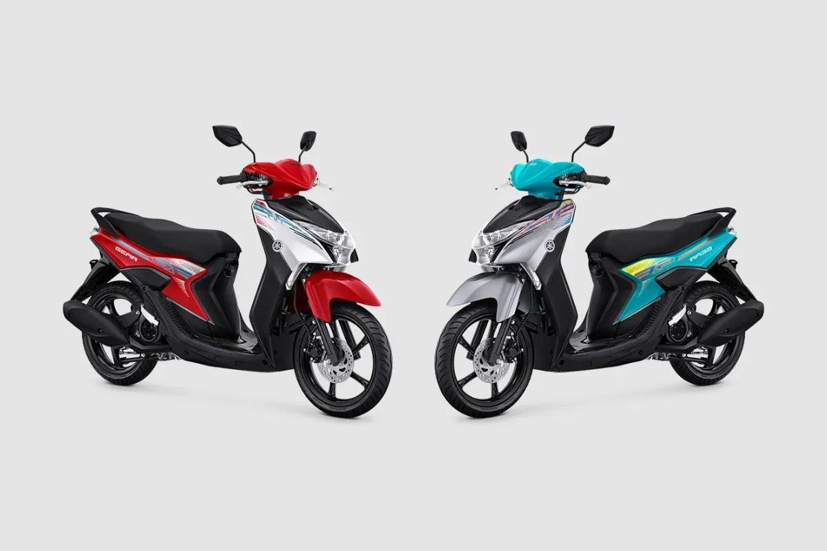 Tampilan motor Matic Yamaha Gear 125 dengan warna baru. (Sumber: yamaha-motor.co.id)