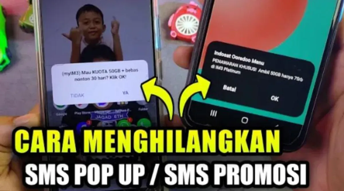 Ikuti 3 cara ini untuk menghilangkan pesan pop-up di HP anda dengan mudah dan cepat. (Sumber: Tangkap layar/YouTube/Makin VIRAL)