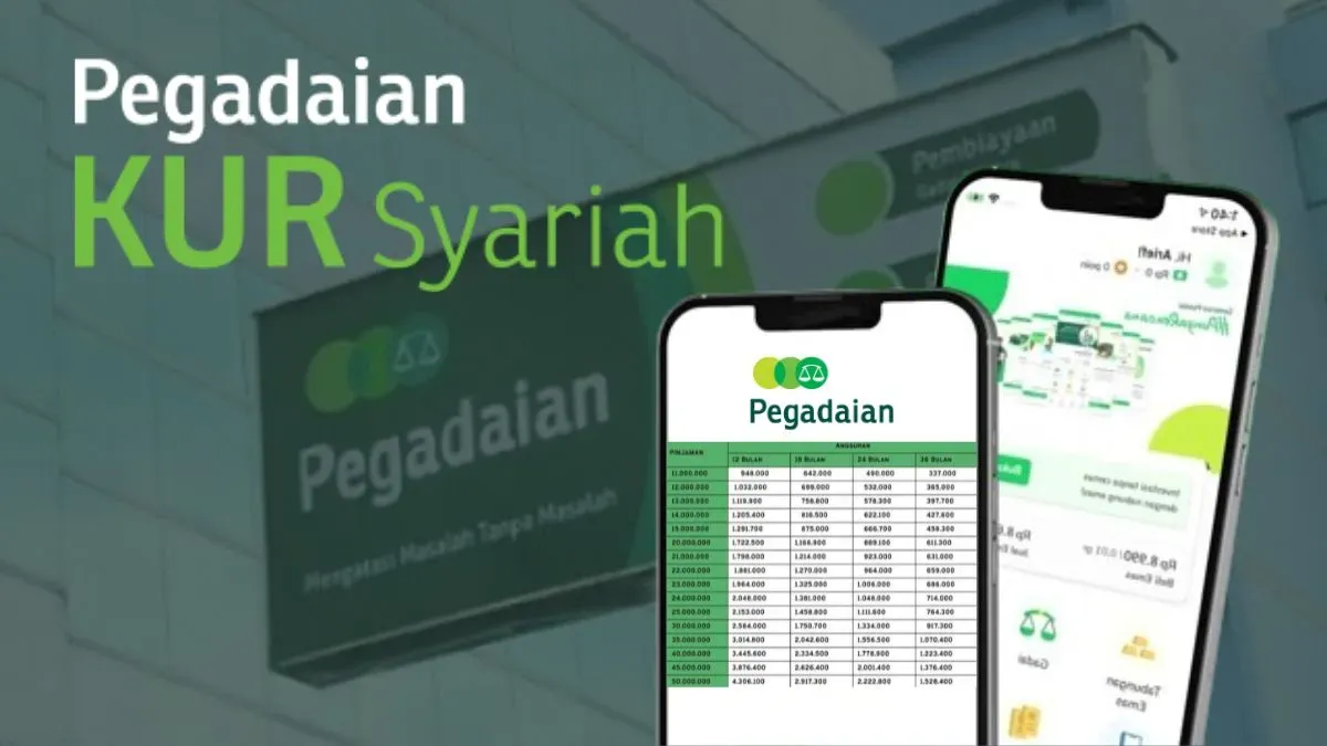 Cara Dapat Dana KUR Pegadaian 2025 Lengkap dengan Syarat dan Tabel Angsuran (Sumber: Poskota/Faiz)