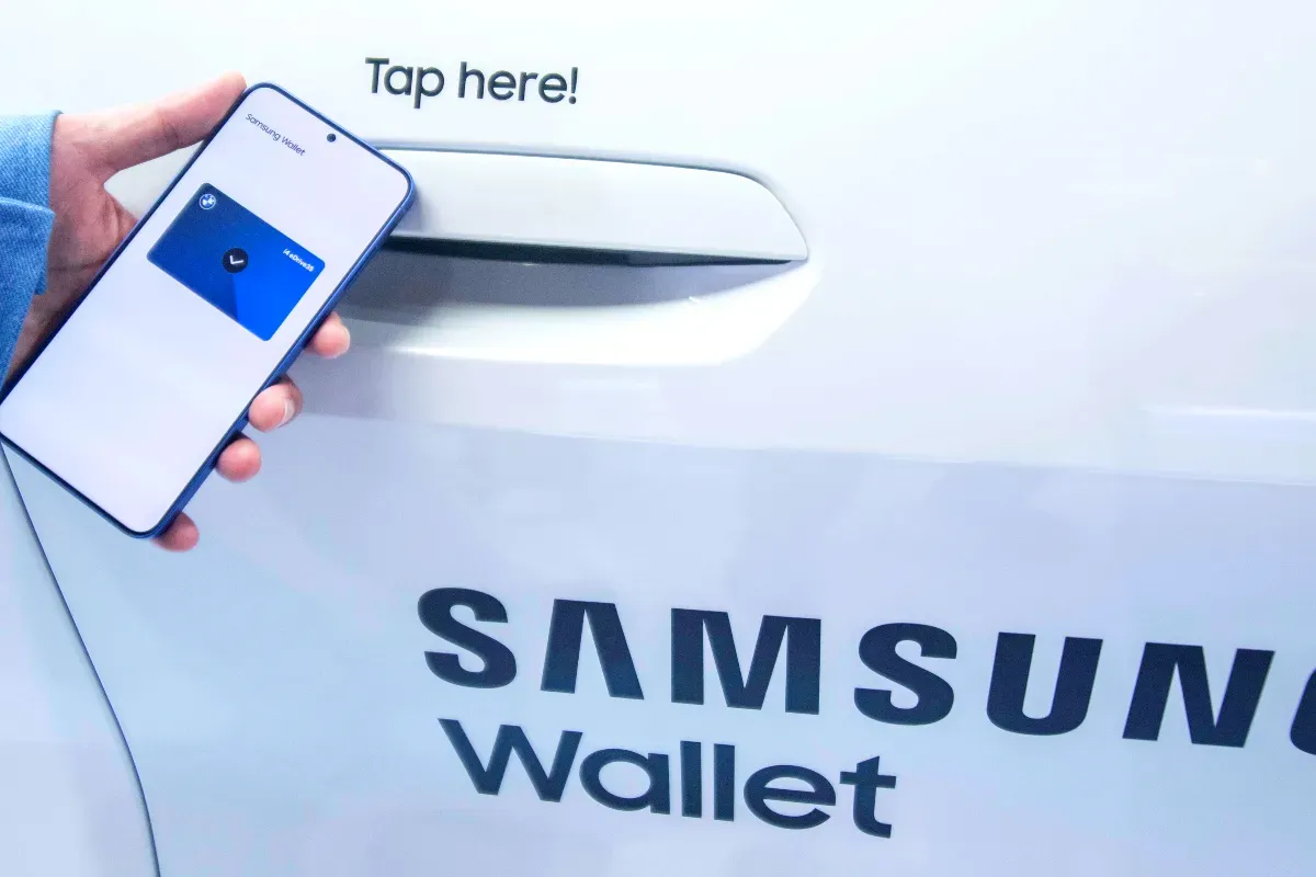 Potret dompet elektronik Samsung Wallet, selain pembayaran bisa menjadi digital key. (Sumber: Samsung)