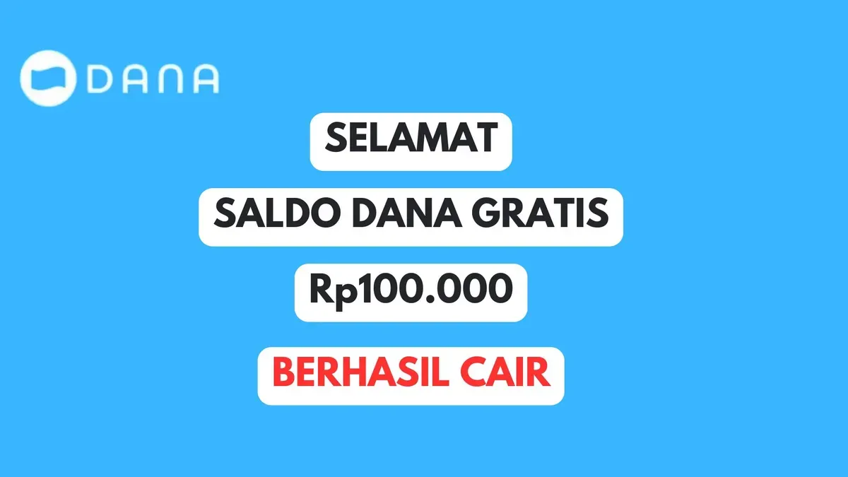 Cara klaim saldo DANA gratis melalui link DANA kaget terbaru hari ini yang cairnya hingga Rp100.000 ke dompet elektronik  (Sumber: Poskota/Herdyan Anugrah Triguna)