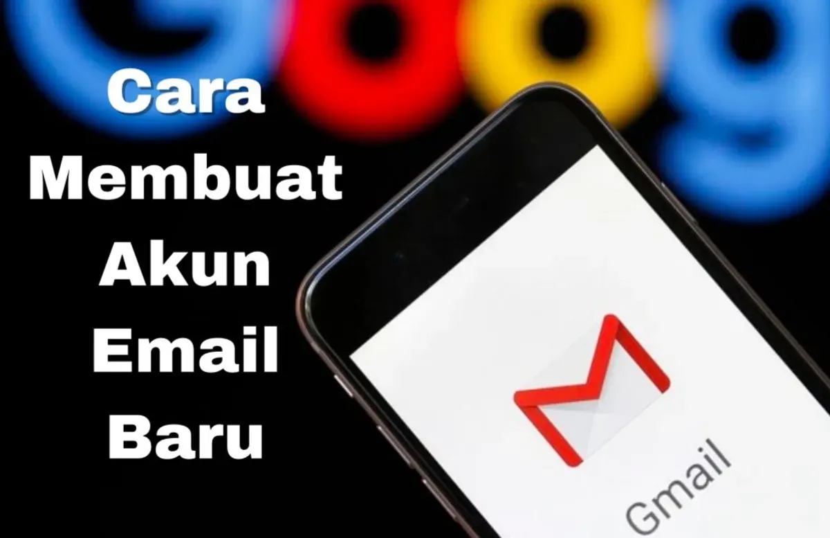 Cara membuat akun email baru di Hp. (Sumber: Poskota/Syania Nurul Lita Baikuni)
