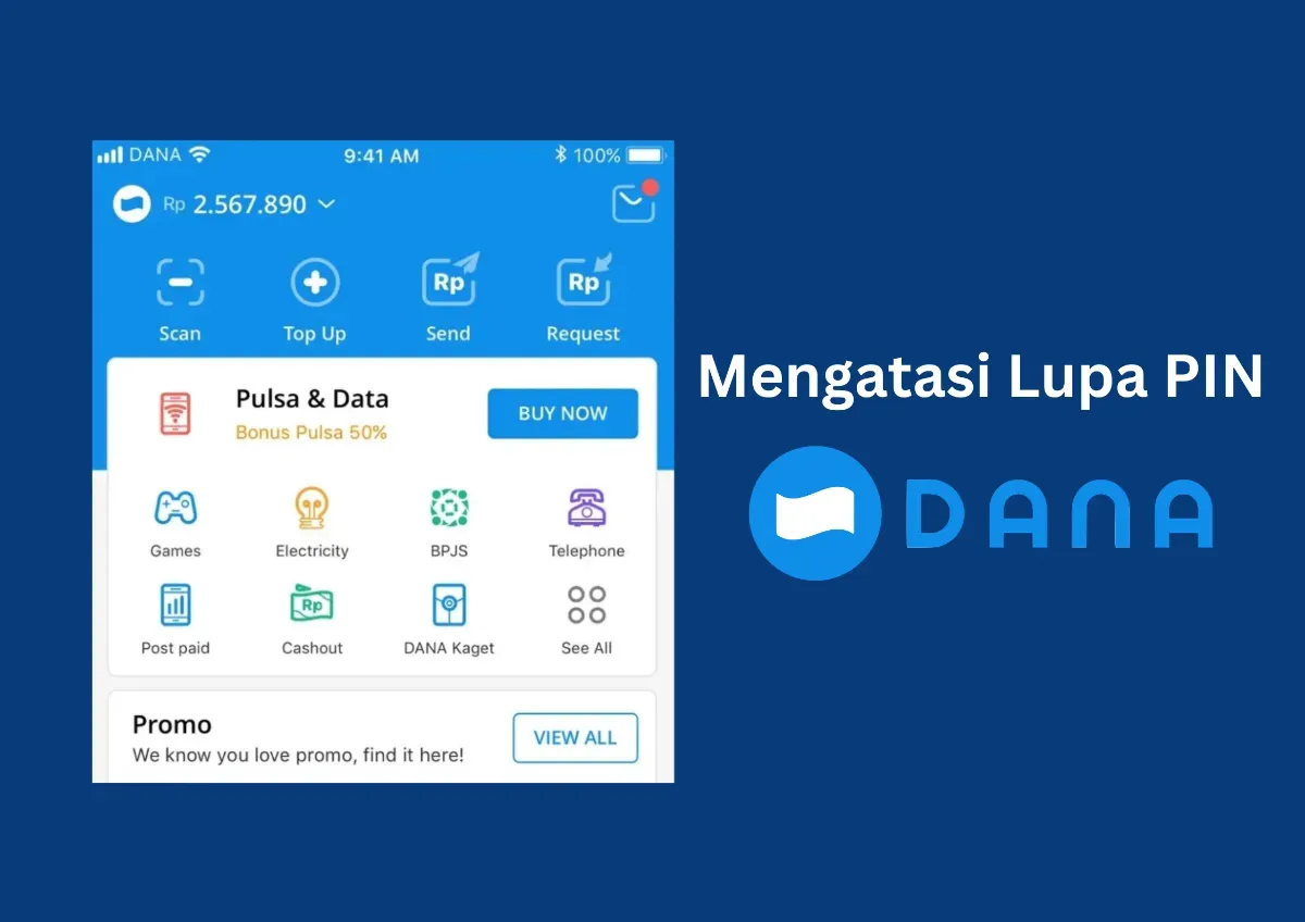 Ikuti cara ini untuk mengatasi lupa PIN DANA. (Sumber: Poskota/Adam Taqwa Ganefin)