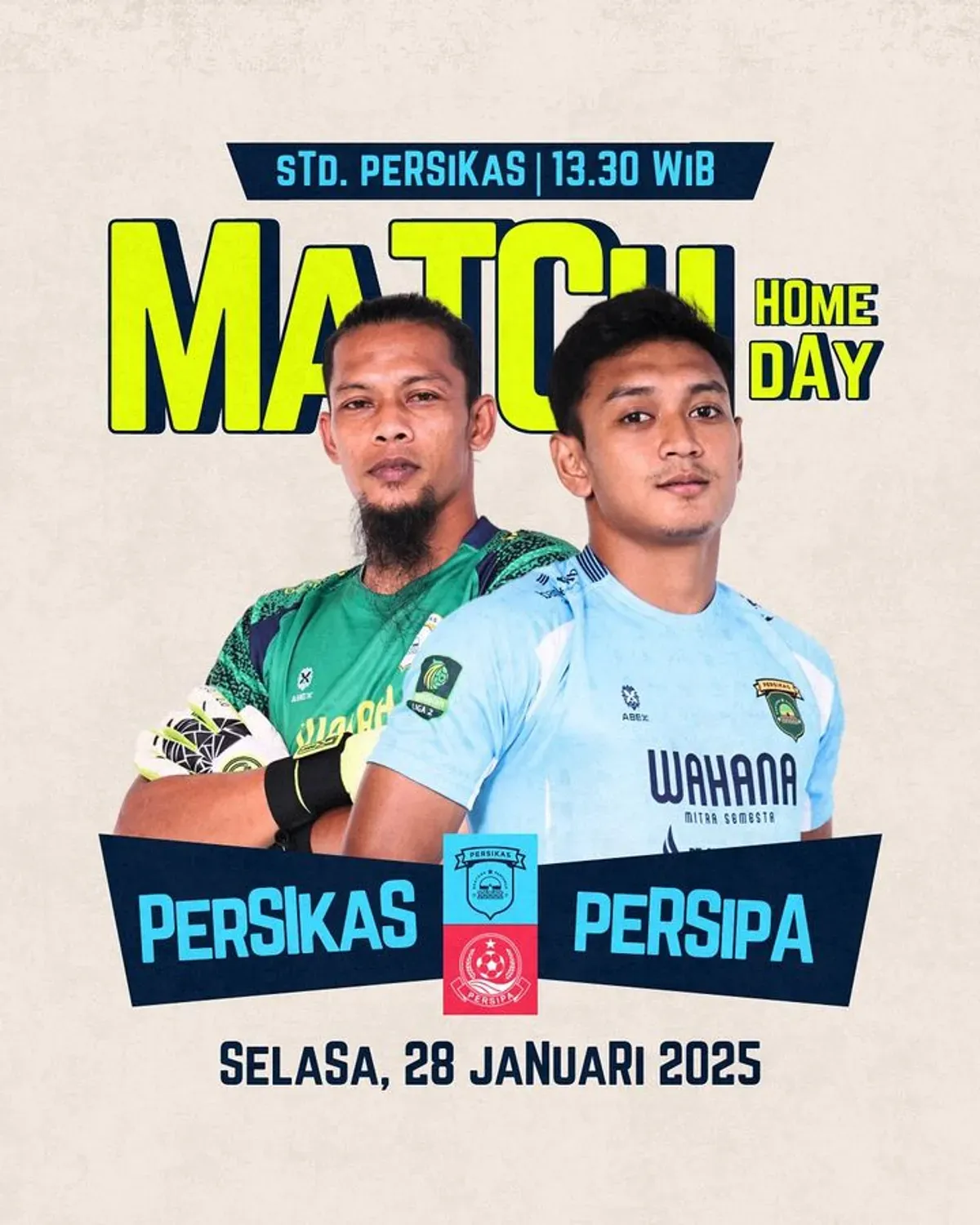 Persikas Subang vs Persipa Pati pada babak play-off degradasi Liga 2 2024-2025 (Sumber: IG: @persikas_subang)