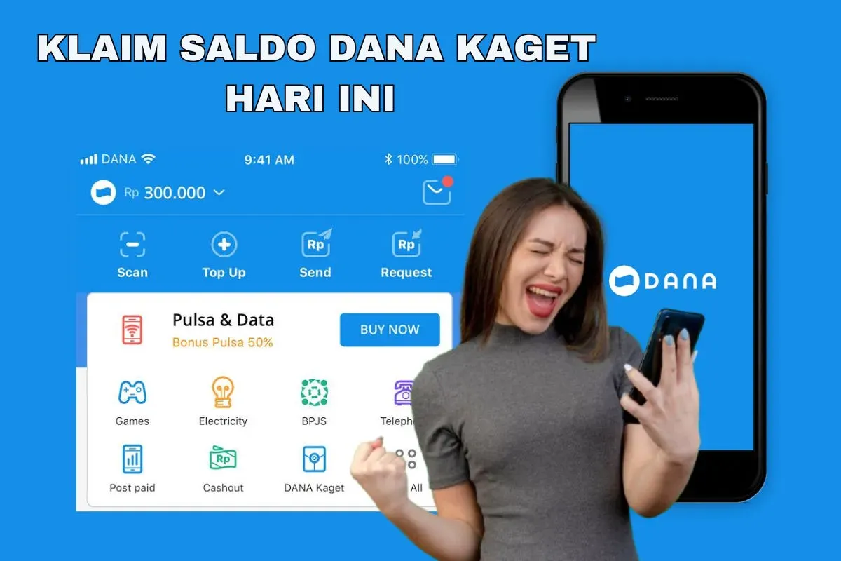 Segera klaim saldo DANA Kaget hari ini (Sumber: Poskota/Rivera Jesica Souisa)