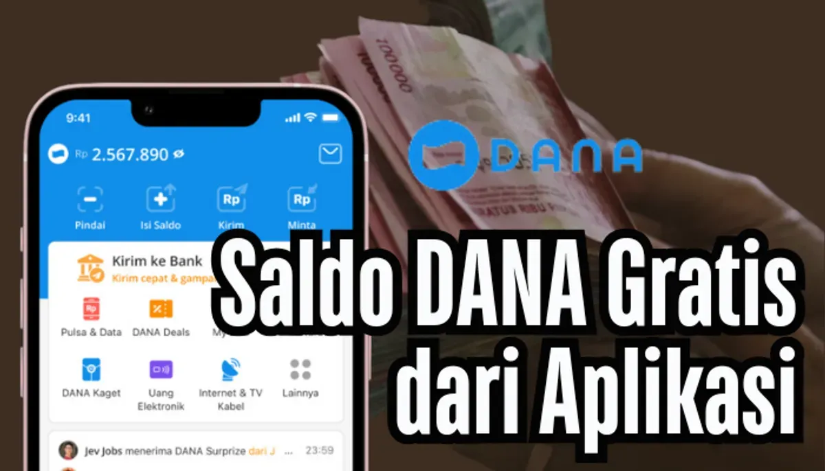 Aplikasi penghasil saldo DANA Gratis, merupakan salah satu solusi untuk mendapatkan penghasilan tambahan. (Sumber: Unsplash/Mufid Majnun/Edited Dadan)