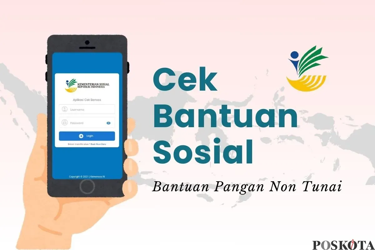 Informasi pengecekan saldo dana bansos BPNT secara online. (Sumber: Poskota/Della Amelia)