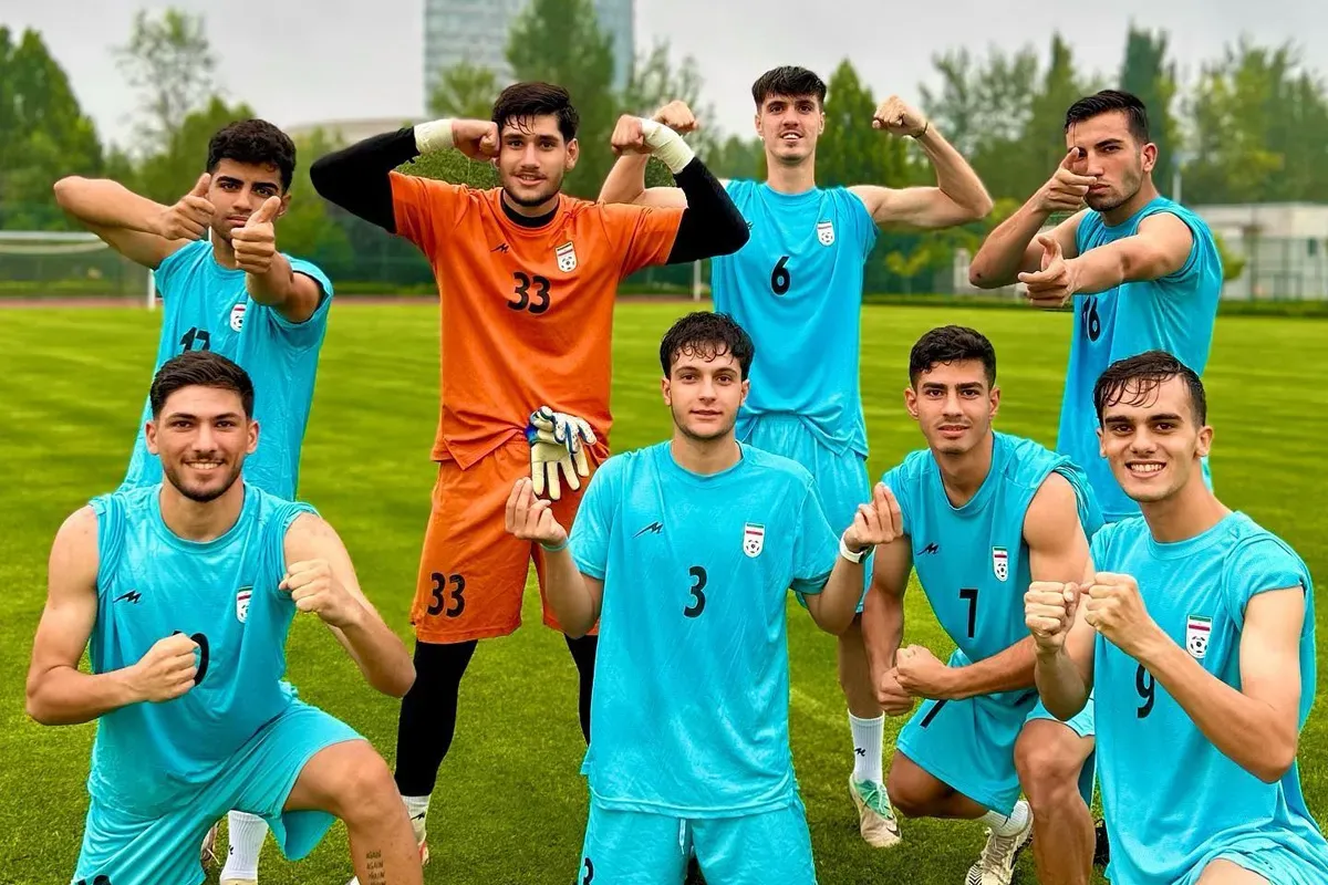 Timnas Iran U20. (Sumber: Instagram @mobin.dehghan.6)