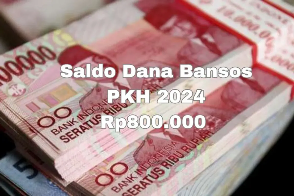 Rekening BRI Anda berhasil terima saldo dana Rp800.000 dari bansos PKH validasi by system 2024. (Sumber: Poskota/Syania Nurul Lita Baikuni)