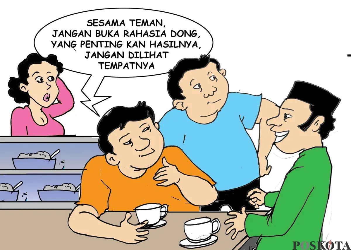 Obrolan Warteg : Kerja Dari Mana Saja (Sumber: Poskota/ Yudhi Himawan)