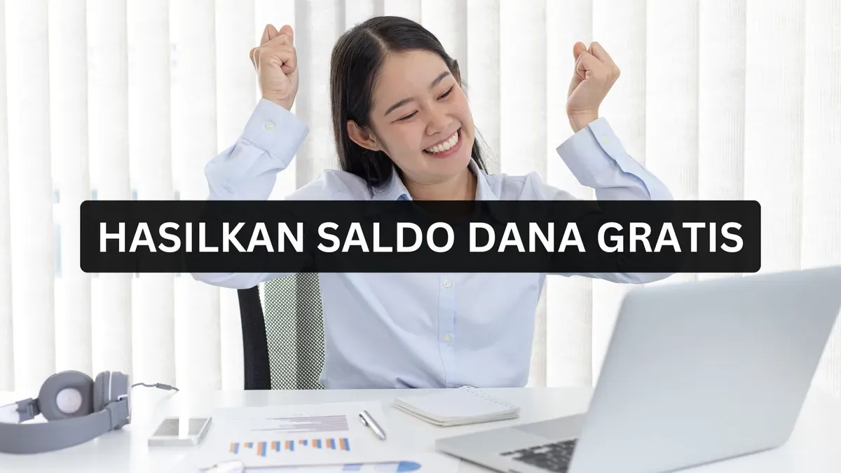 Cara hasilkan saldo DANA gratis. (Sumber: Poskota/Legenda Kinanty Putri)