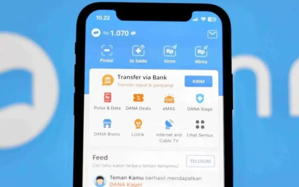 Ilustrasi mendapatkan saldo dana gratis. (Sumber: DANA)