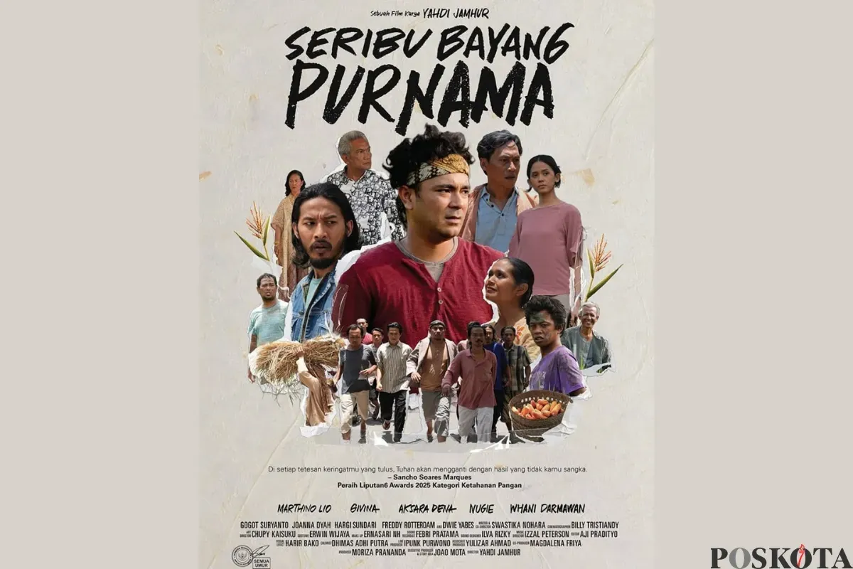 Sinopsis dan Daftar Pemeran Film Seribu Bayang Purnama, Angkat Kisah Petani Indonesia (Sumber: Instagram/moviezy.id/Edited Muhammad Ibrahim)