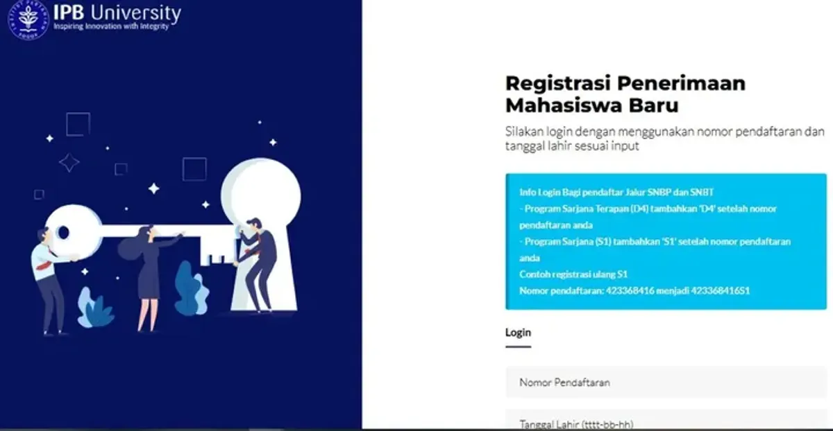Pengumuman seleksi mandiri IPB 2025. (Sumber: Tangkapan layar ipb.ac.id)