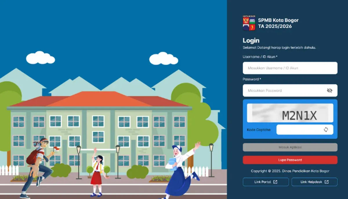 Daftar ulang SPMB SMP Kota Bogor 2025 resmi dibuka 2-4 Juli! Simak jadwal, persyaratan dokumen, cara cek hasil seleksi, dan lokasi daftar ulang di sekolah tujuan. Jangan sampai terlewat! (Sumber: spmb-smp.kotabogor.go.id)