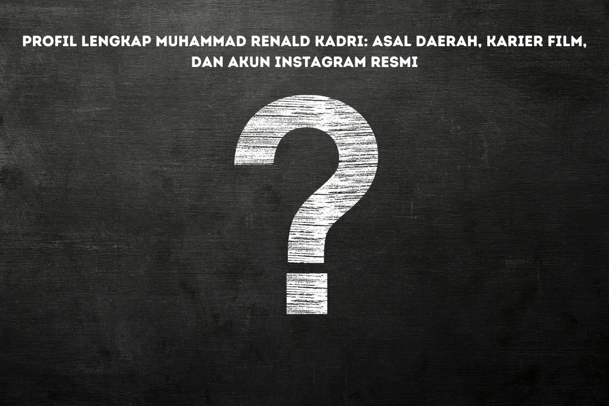 Dikenal Lewat Film Ini, Muhammad Renald Kadri Akhirnya Diamankan! Simak Fakta Lengkapnya