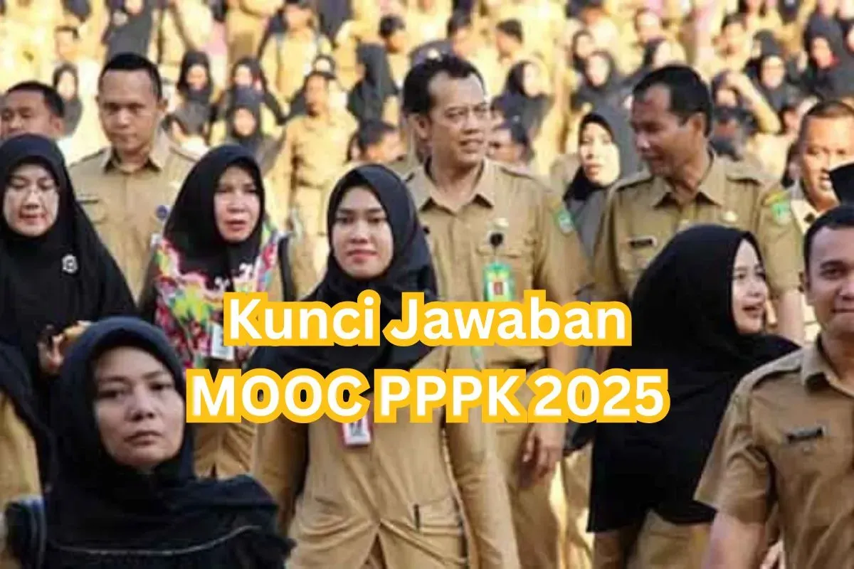 Kunci jawaban MOOC PPPK 2025. (Sumber: Dok. Poskota)