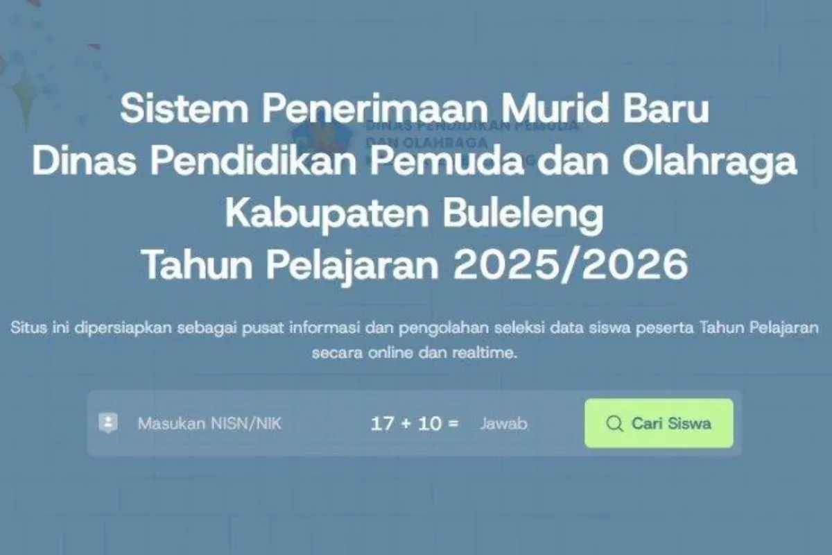 SPMB SMP Buleleng 2025. (Sumber: Tangkap layar e-spmb-bulelengkab.go.id)