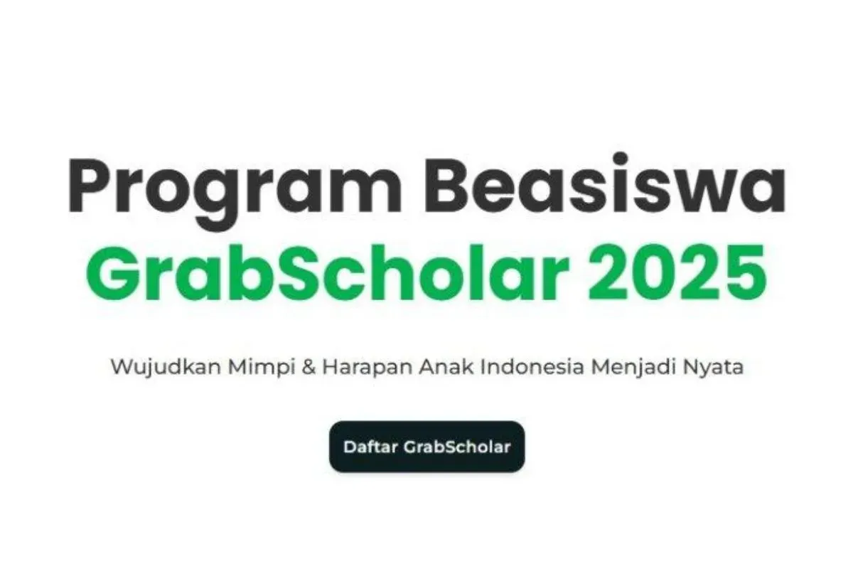Beasiswa GrabSholar 2025. (Sumber: benihbaik.com)