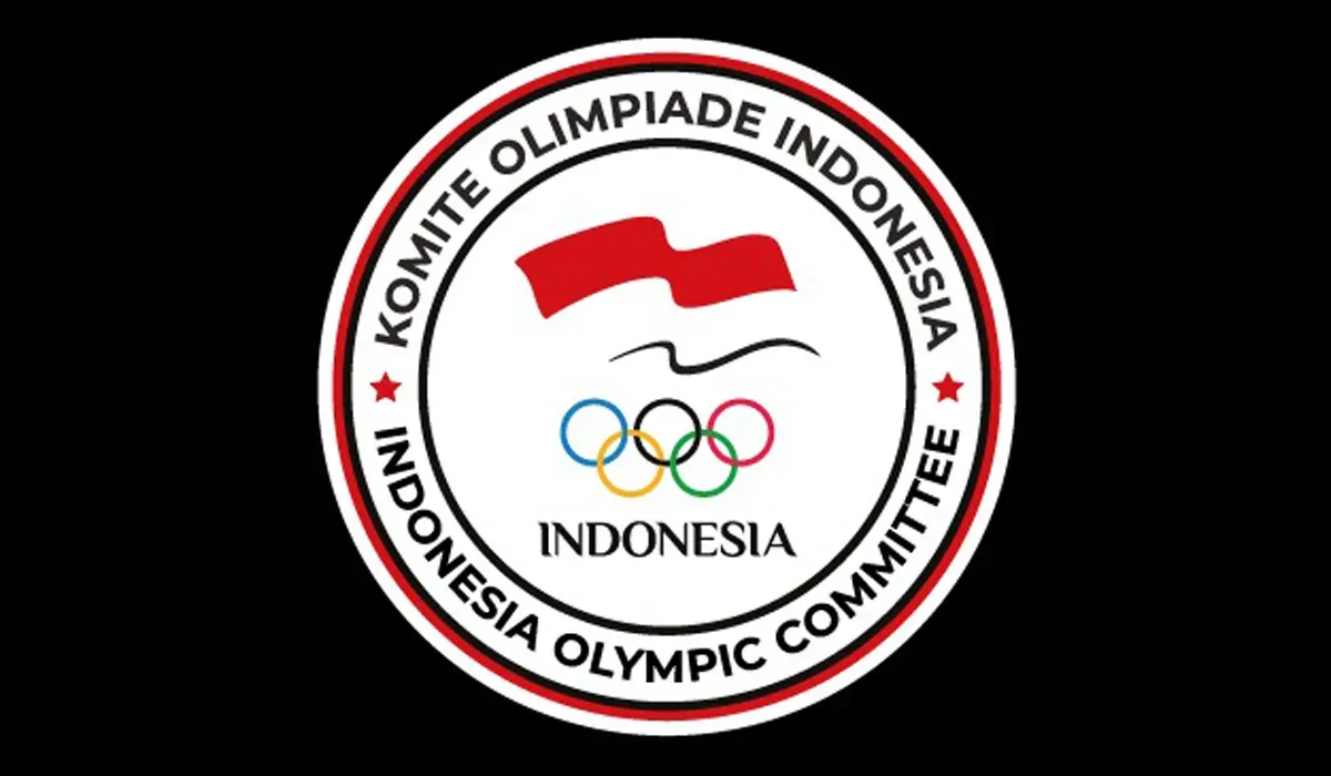 Ilustrasi logo Komite Olahraga Indonesia.