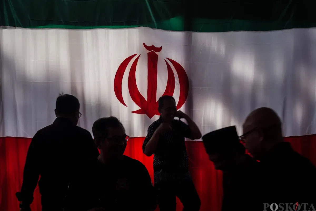 Kedutaan Besar Republik Islam Iran di Jakarta mengenang para korban serangan Israel dalam sebuah acara di Kediaman Duta Besar Iran untuk Indonesia Mohammad Boroujerdi di Jalan Madiun, Menteng, Jakarta, Kamis, 3 Juli 2025. (Sumber: Poskota/Bilal Nugraha Ginanjar)