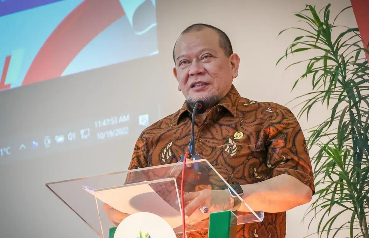 Ketua DPR RI 2019-2024 AA LaNyalla Mahmud Mattaliti (Sumber: Dok. Pribadi)