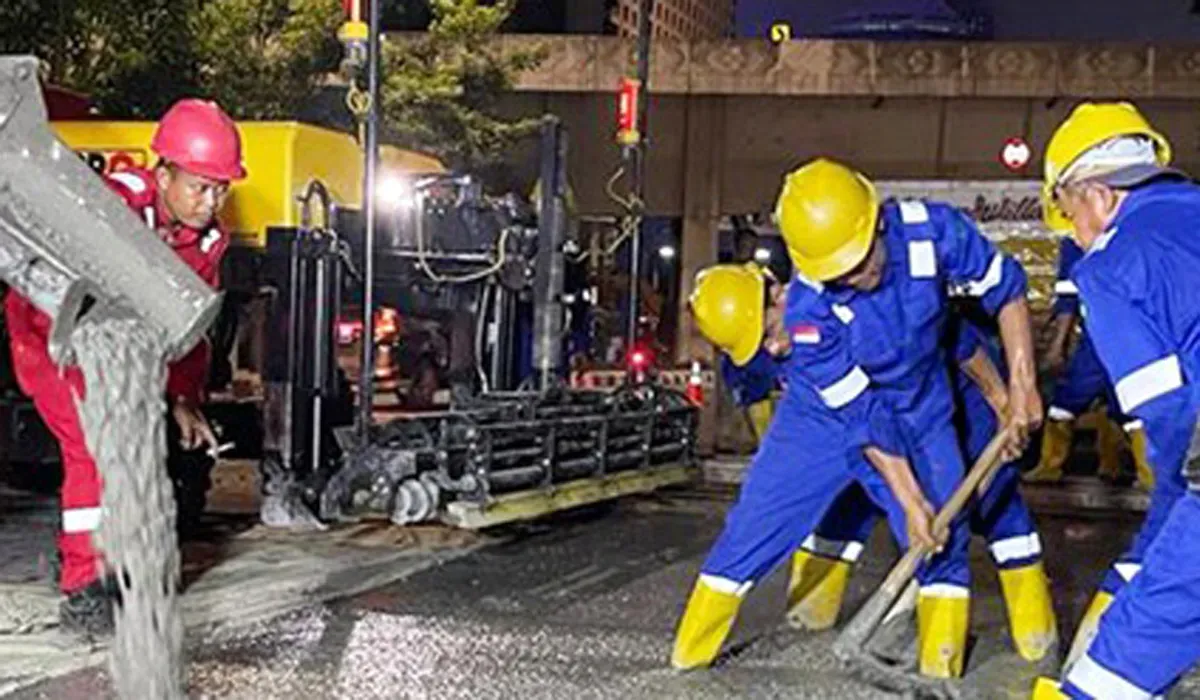 Ilustrasi, Beton Rapid Setting. (Sumber: Dok Binamarga Jakarta)