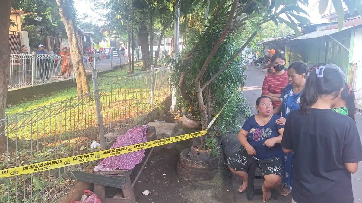 Bocah tewas diduga kesetrum di kawasan Radio Dalam, Jakarta Selatan, Sabtu, 5 Juli 2025. (Sumber: Dok Warga)