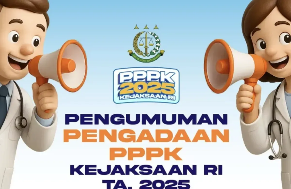 Pengumuman resmi pembukaan formasi PPPK 2025 Kejaksaan RI yang dirilis melalui akun @biropegkejaksaan menjadi kabar gembira bagi ribuan tenaga kesehatan di seluruh Indonesia. (Sumber: Instagram/@biropegkejaksaan)